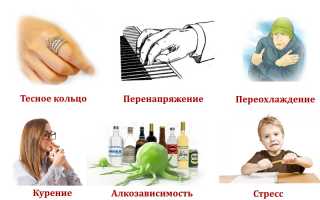 Возникновение онеменения указательного пальца: причины и последствия