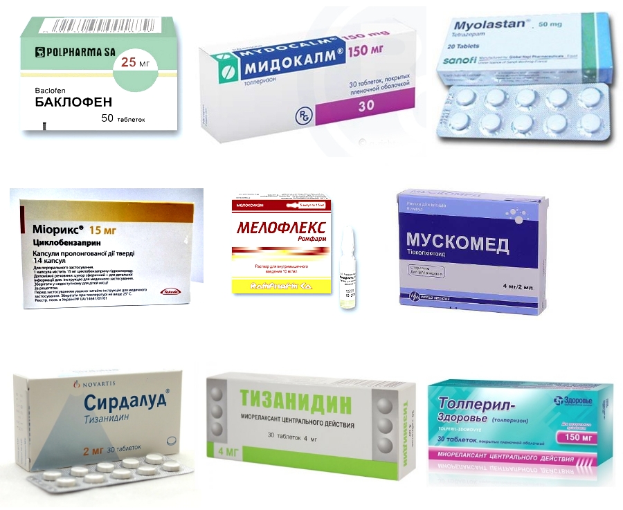 Аналоги препарата Тизалуд