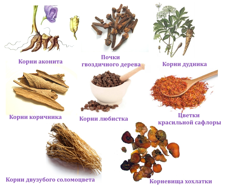 Фитосостав пластыря Wantong Artyplas