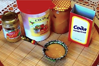 Горчичная смесь домашнего приготовления для суставов