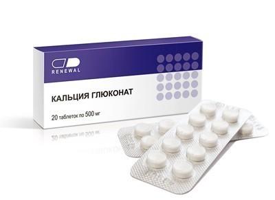 Глюконат кальция 