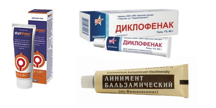 Мази при подагре