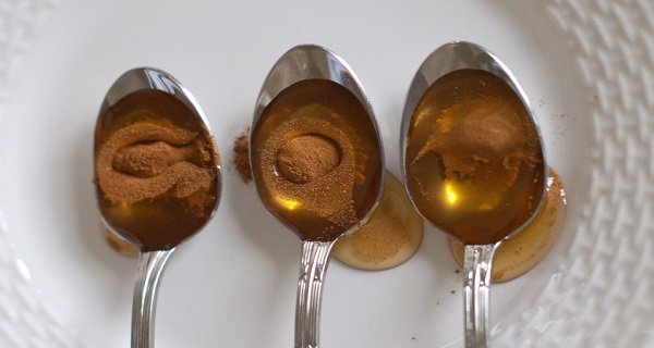 Мед с корицей