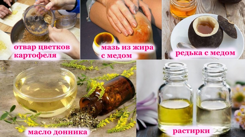 Народные средства при болях в колене