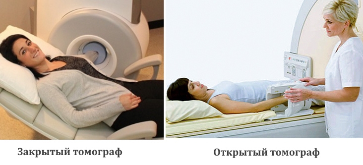 Открытый и закрытый томограф