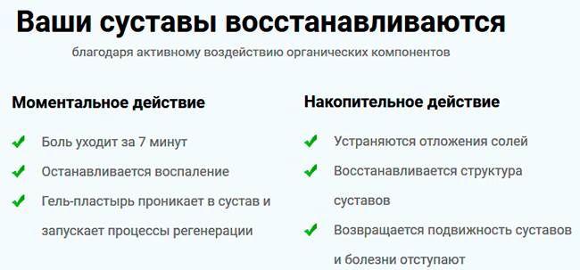 Польза лечебных пластырей для суставов