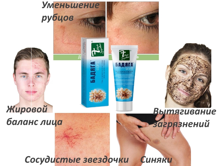 Применение Бадяга Форте