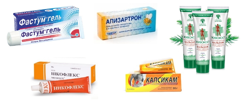 Разогревающие мази 
