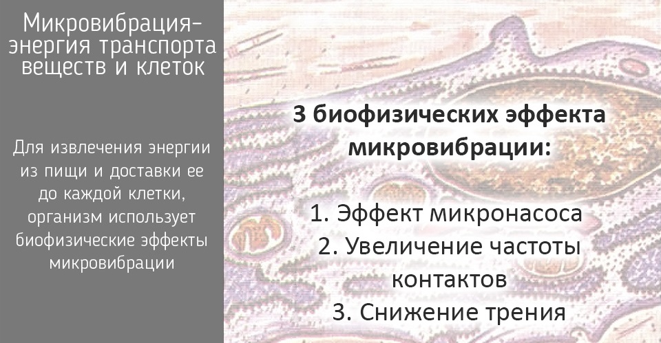 Свойства микровибрации