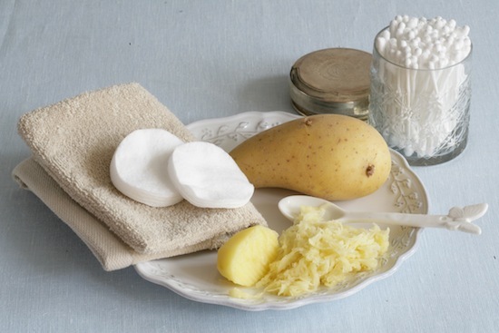 Компресс с картофелем