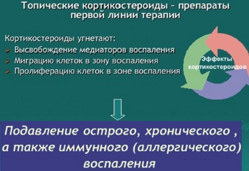 Действие кортикостероидов