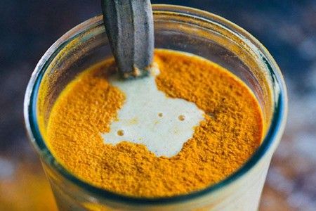 Золотое молоко с куркумой