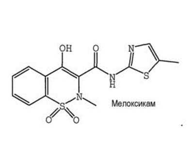 Мелоксикам — основное действующее вещество Амелотекса