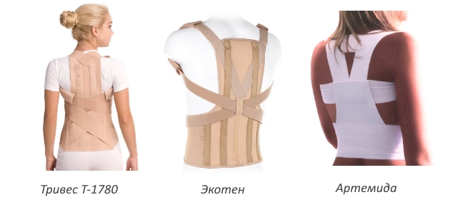 Мягкие корректоры осанки