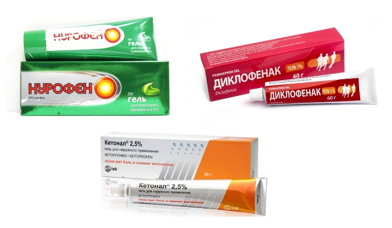 Обезболивающие гели