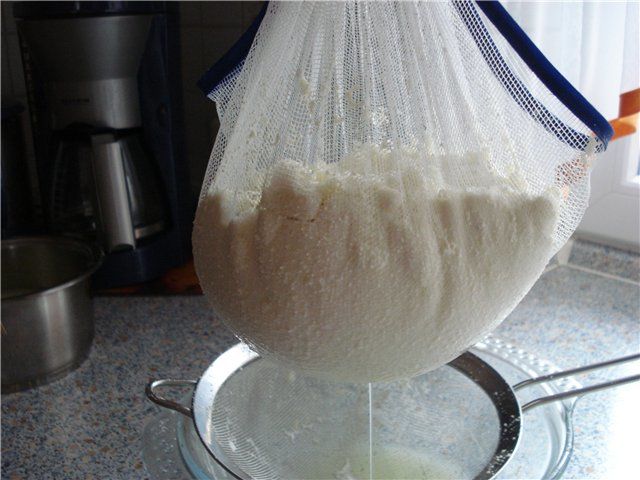 Отжим сыворотки