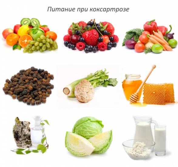 Питание при коксартрозе