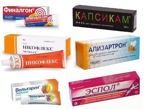 Разогревающие мази