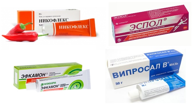 Разогревающие мази при ушибах