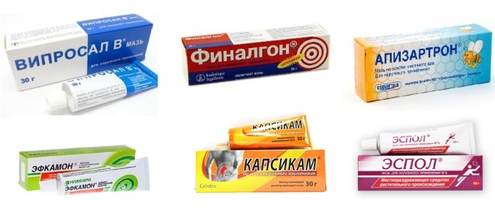 Согревающие мази