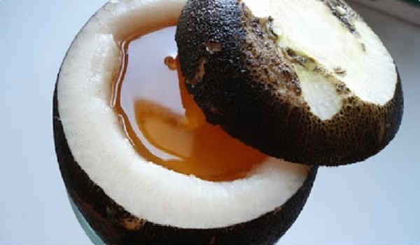 Сок черной редьки с мёдом